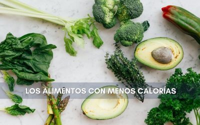 Alimentos con menos calorías