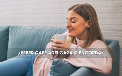 ¿Beber café adelgaza o engorda?