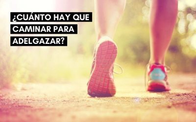 ¿Cuanto se debe caminar para adelgazar?
